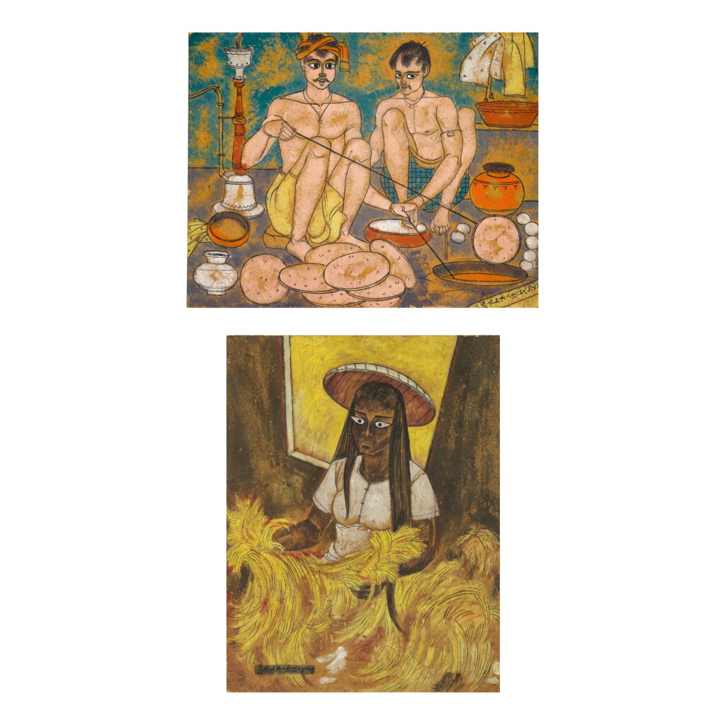 View full screen - View 1 of Lot 59. ABDULRAHIM APABHAI ALMELKAR | UNTITLED (SET OF TWO).