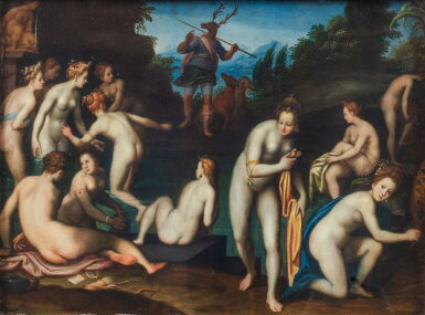 View full screen - View 1 of Lot 101. Diana and Actaeon.