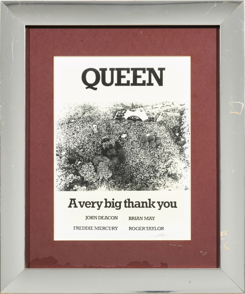 View full screen - View 1 of Lot 2247. Freddie Mercury – various commemorative awards.