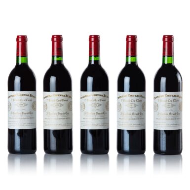 View full screen - View 1 of Lot 517. Château Cheval Blanc 1992 (5 BT).