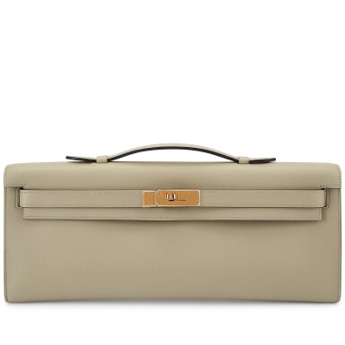 View full screen - View 1 of Lot 156. Sauge Evercolor Kelly Cut Gold Hardware, 2016.