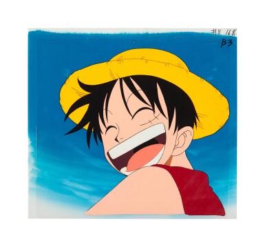 View full screen - View 1 of Lot 31. ONE PIECE BY TOEI ANIMATION 海賊王 by 東映動畫 | MONKEY D. LUFFY ANIMATION CEL 莫奇·D·路飛動畫手稿.