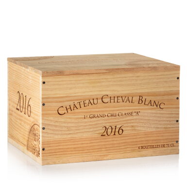 View full screen - View 1 of Lot 119. Château Cheval Blanc 2016 (12 BT).