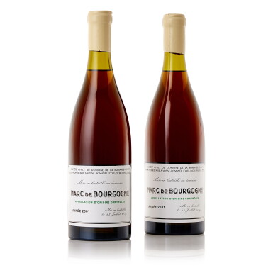 View full screen - View 1 of Lot 1475. Marc de Bourgogne 2001 Domaine de la Romanée-Conti (2 BT70).