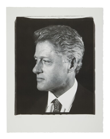 View full screen - View 1 of Lot 668. President Clinton (Profile).