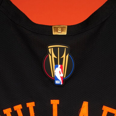 View full screen - View 1 of Lot 65. Kevin McCullar Jr. ‘NBA Cup Finals Championship Clinching’ New York Knicks 2025-2026 Game Issued Statement Edition Jersey | Probable Wear.