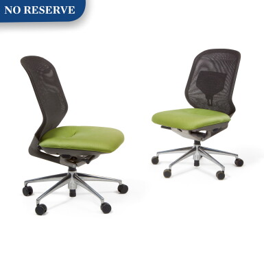 View full screen - View 1 of Lot 295. Pair of "Meda" Chairs.