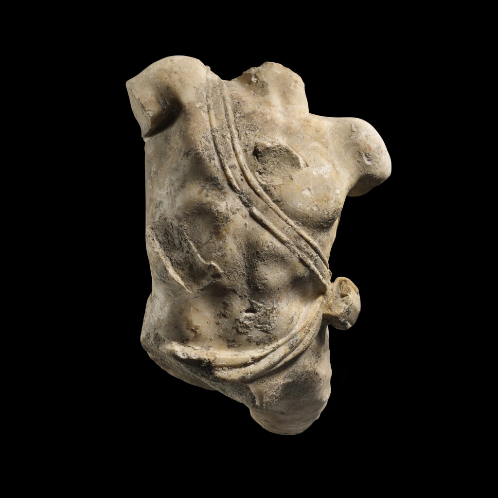 View full screen - View 1 of Lot 43. A ROMAN MARBLE TORSO OF A GAUL, CIRCA 2ND CENTURY A.D..