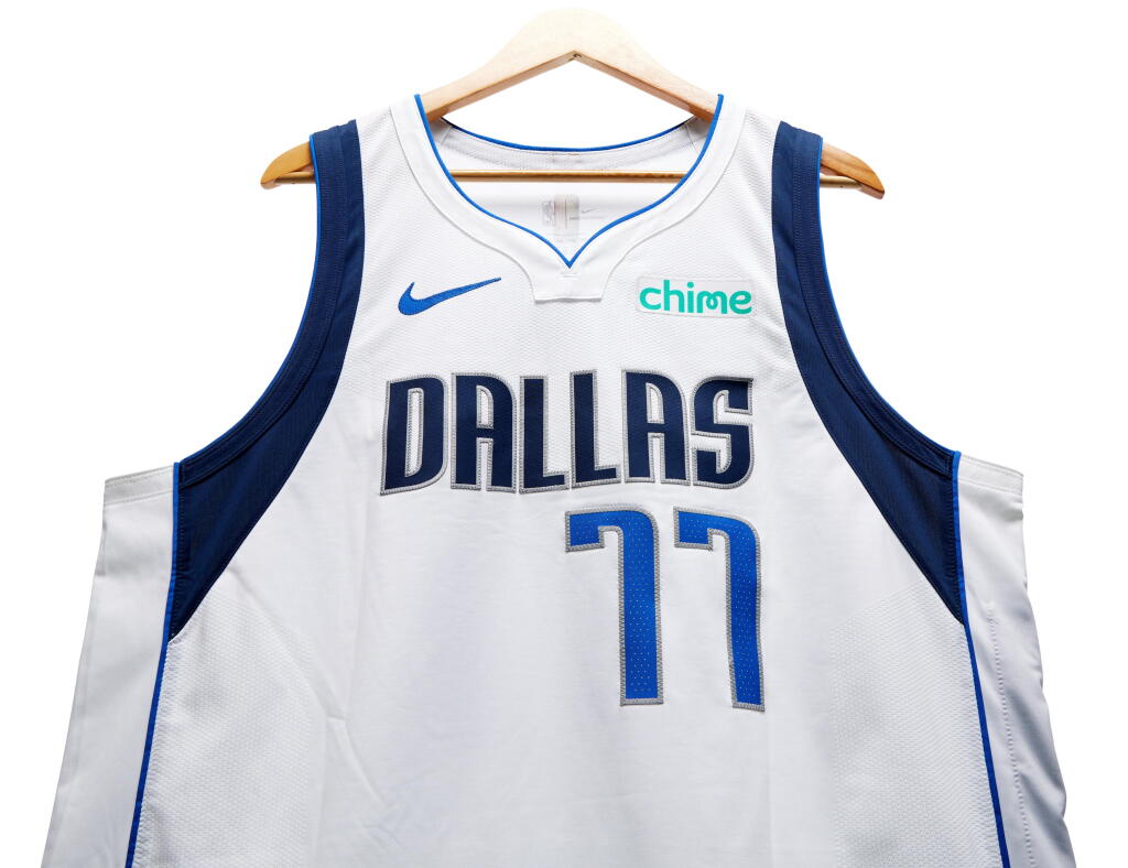 View full screen - View 1 of Lot 11. Luka Dončić Dallas Mavericks 2024-2025 Game Worn Association Edition Jersey | 40 Points | Double-Double.