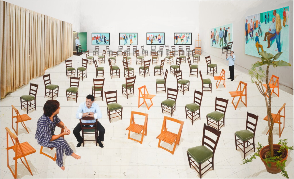 View full screen - View 1 of Lot 30. The Chairs.