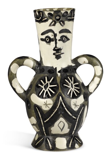 View full screen - View 1 of Lot 10. PABLO PICASSO | VASE DEUX ANSES HAUTES (A. R. 141).