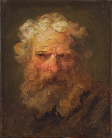 View full screen - View 1 of Lot 32. Head of an Old Man.