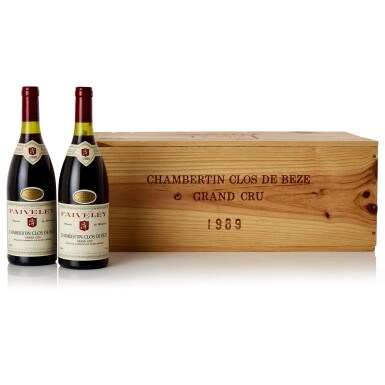 View full screen - View 1 of Lot 9544. Chambertin, Clos de Bèze 1989 Faiveley (12 BT).