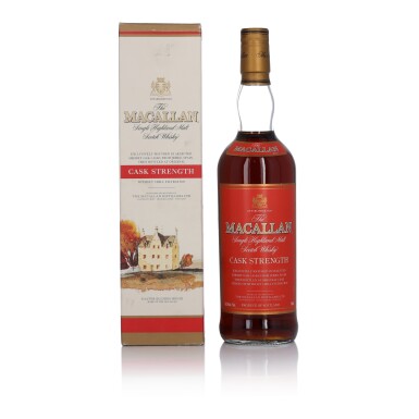 View full screen - View 1 of Lot 1. The Macallan Cask Strength 58.2 abv NV (1 BT 75cl).