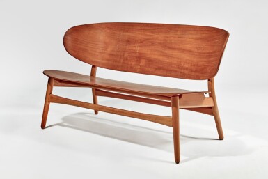 View full screen - View 1 of Lot 81. "Shell" Settee.