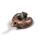 Vase en forme de serpent, Colima, Mexique, Protoclassique, 100 AV. J.-C.-250 AP. J.-C. | Colima snake vessel, Mexico, Protoclassic, 100 BC-AD 250