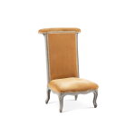A Louis XV re-lacquered wood voyeuse à genou, circa 1770, stamped by Georges Jacob | Voyeuse à genou en bois relaqué gris d'époque Louis XV, vers 1770, estampille de Georges Jacob