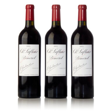 View full screen - View 1 of Lot 101. Château Lafleur 2015 (3 BT).