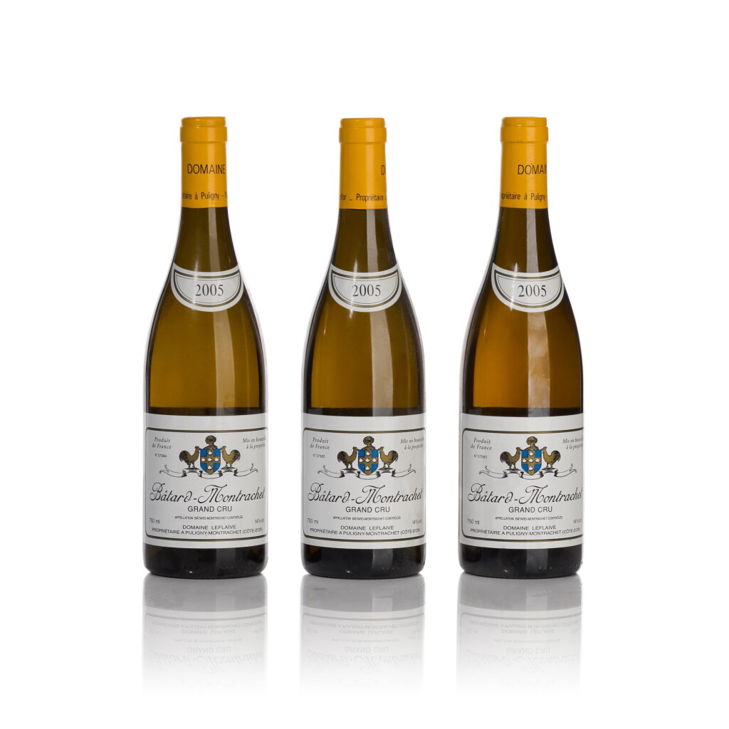 View full screen - View 1 of Lot 250. Bâtard Montrachet 2005 Domaine Leflaive (3 BT).