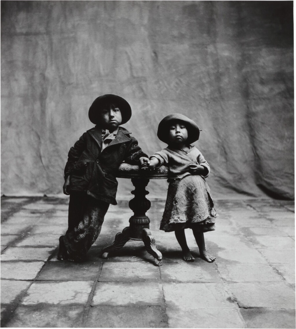 View full screen - View 1 of Lot 88. IRVING PENN | 'CUZCO CHILDREN, PERU'.
