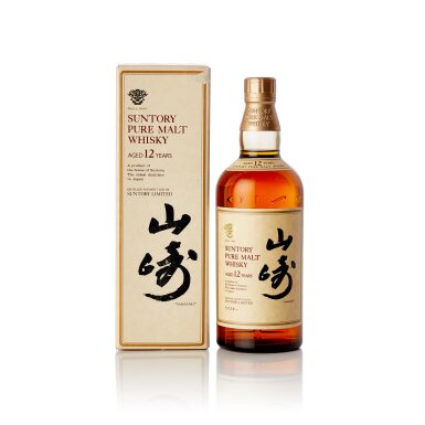 View full screen - View 1 of Lot 1080. 山崎 The Yamazaki 12 Year Old Single Malt Whisky 43.0 abv NV (1 BT70).