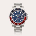 GMT-Master II "Pepsi", Reference 126719 | A white gold dual time wristwatch with date and bracelet, Circa 2023