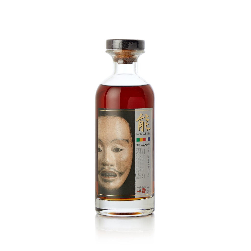 View full screen - View 1 of Lot 7886. 輕井澤"能"系列 Karuizawa Noh 32 Year Old Cask #4592 60.7 abv 1977 (1 BT70).