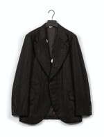Black Wool and Glitter Jacket, 2014 | Veste en laine, coton et velours noir, 2014