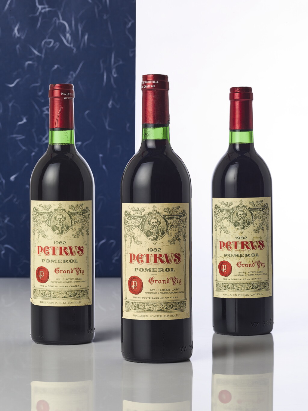View full screen - View 1 of Lot 8023. Petrus 1982 (12 BT).