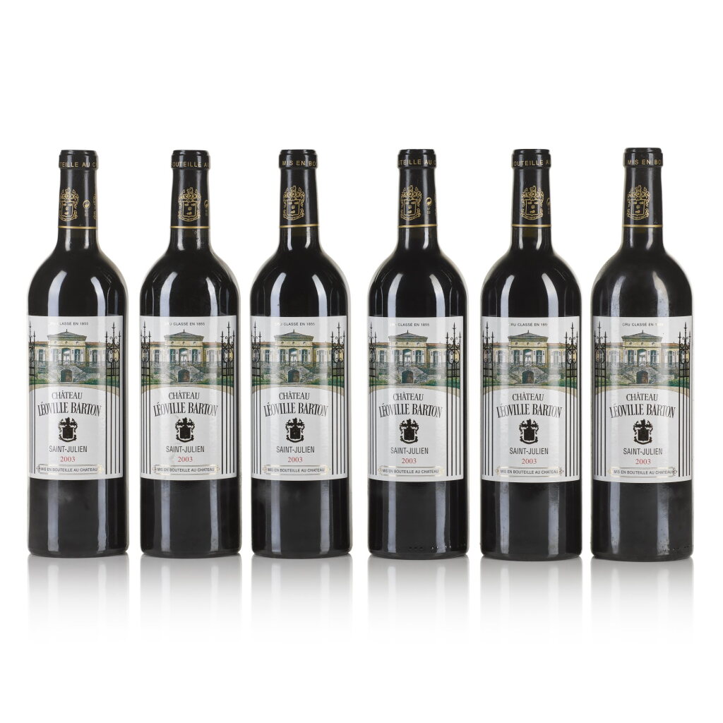 View full screen - View 1 of Lot 856. Château Léoville Barton 2003 (12 BT).