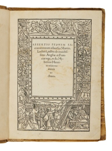 View full screen - View 1 of Lot 23. Henry VIII | A "critical moment in the history of the English Reformation".
