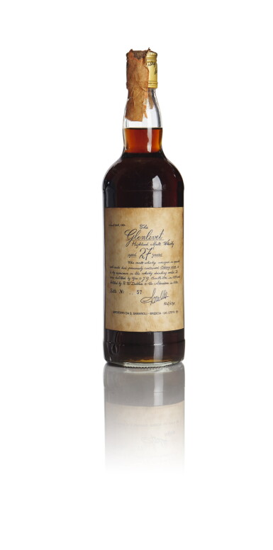 View full screen - View 1 of Lot 203. THE GLENLIVET SAMAROLI 27 YEAR OLD 43.0 ABV 1955 .