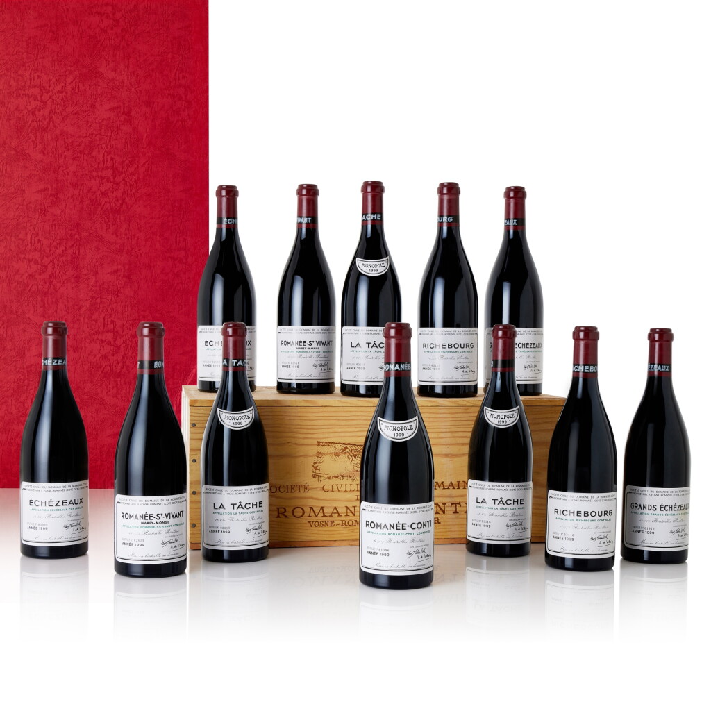 View full screen - View 1 of Lot 16. DRC Assortment Case 1999 Domaine de la Romanée-Conti (12 BT).