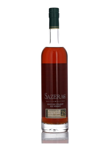 View full screen - View 1 of Lot 622. Sazerac Rye 18 Year Old 2010 Release 90 Proof 1985 (1 BT 75cl).