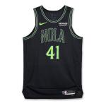 Saddiq Bey New Orleans Pelicans 2025-2026 Game Worn City Edition Jersey