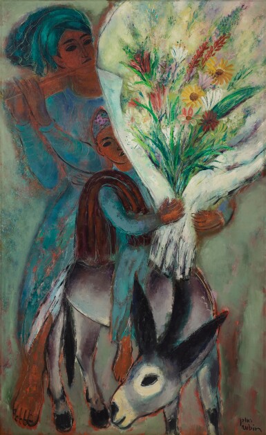 View full screen - View 1 of Lot 860. Song of Spring (Travelers in Springtime, 1960).