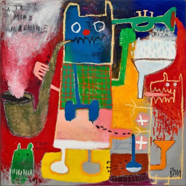 View full screen - View 1 of Lot 623. Edgar Plans 埃德加・普蘭斯 | A Jazz Mind Machine 爵士心靈機器.