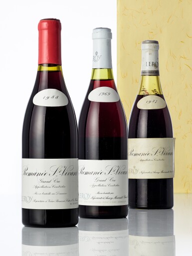 View full screen - View 1 of Lot 6933. Romanée St. Vivant 1937 Maison Leroy (1 BT).