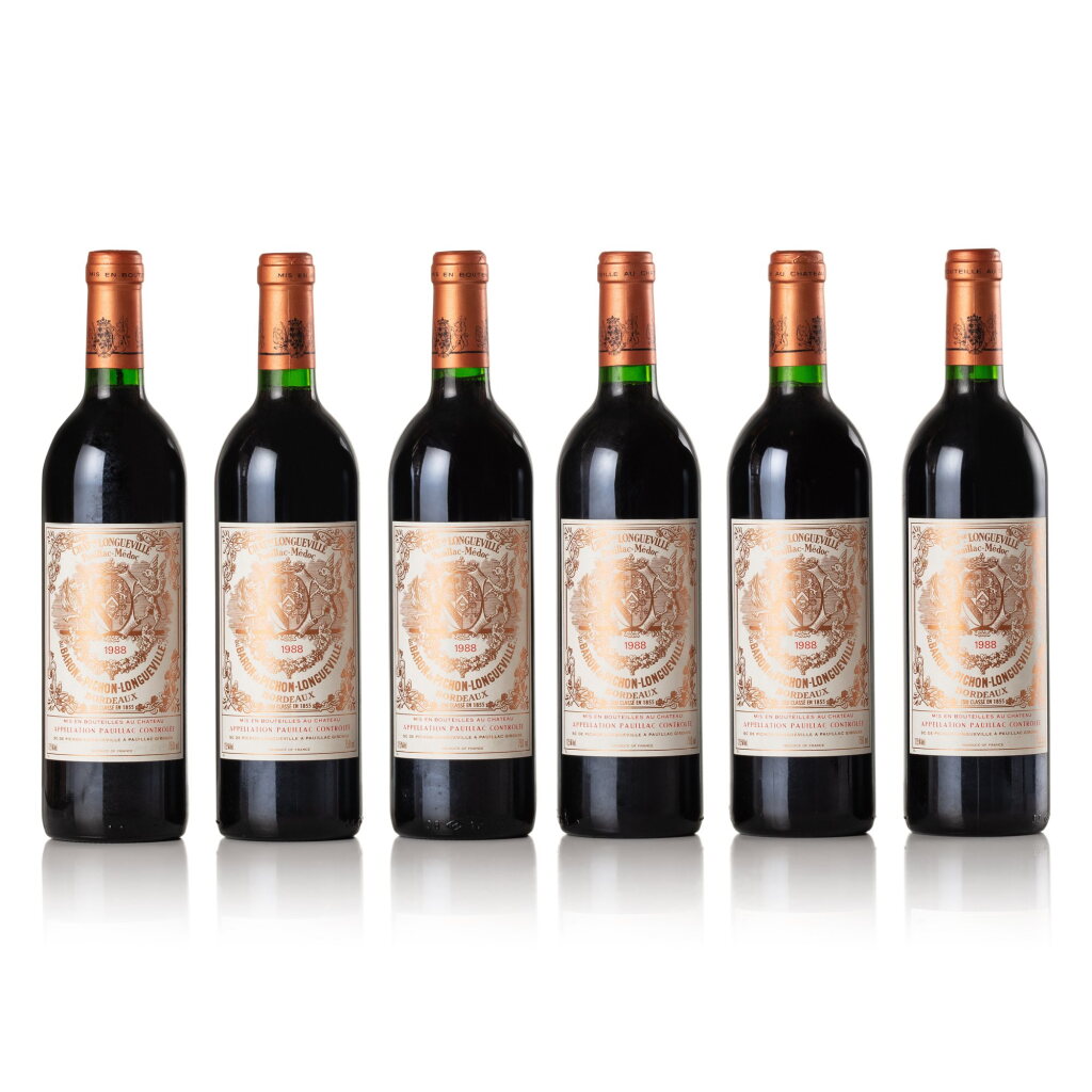 View full screen - View 1 of Lot 141. Château Pichon Longueville, Baron 1988 (12 BT).