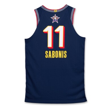 View full screen - View 1 of Lot 34. Domantas Sabonis ‘NBA All-Star’ Prototype Jersey.