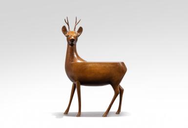 View full screen - View 1 of Lot 5. Grand Chevreuil .