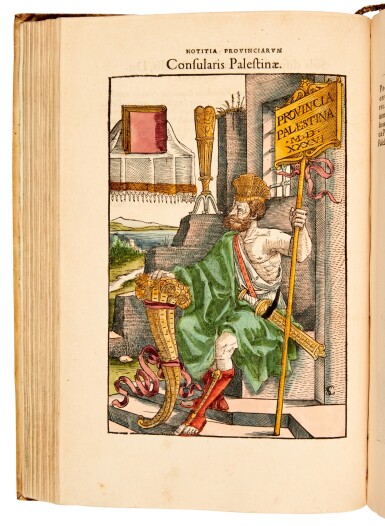 View full screen - View 1 of Lot 1167. Notitia dignitatum, Basel, 1552, contemporary vellum, Donaueschingen copy.