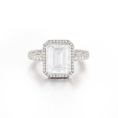 View full screen - View 1 of Lot 41. Lorenz Bäumer | Diamond ring, 'Tour Eiffel', 2013 | Bague diamants, "Tour Eiffel", 2013.