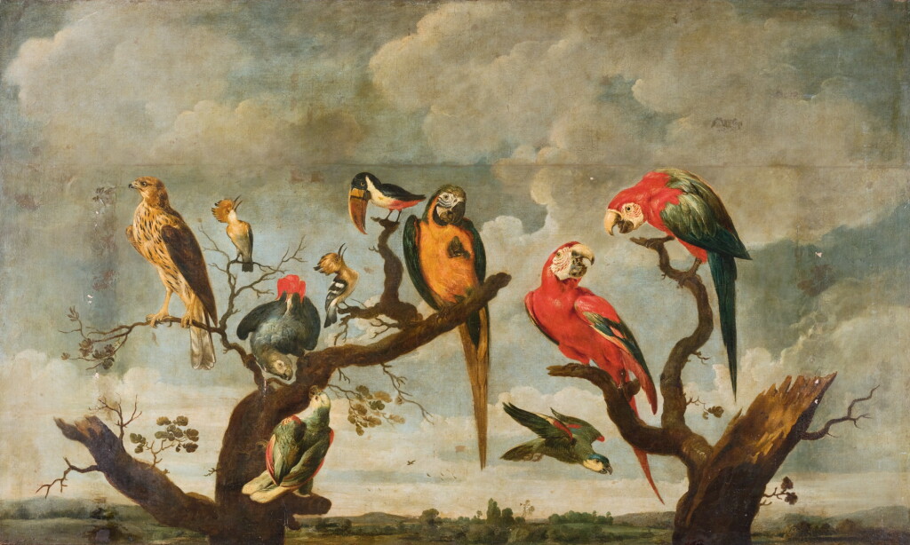 View full screen - View 1 of Lot 152. STUDIO OF PAUL DE VOS | Concert of Birds.
