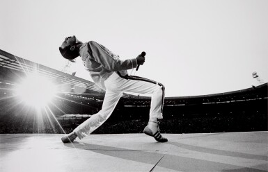 View full screen - View 1 of Lot 138. Freddie Mercury, Wembley Stadium, London, 1986.