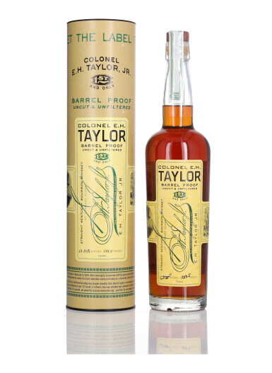 View full screen - View 1 of Lot 331. Colonel E.H. Taylor Barrel Proof Batch #1 134.5 Proof NV (1 BT 75cl).