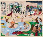 The Party Was Underway, When The Waters Began To Spray, The Couples Continued To Sway and Fill Available Ashtrays