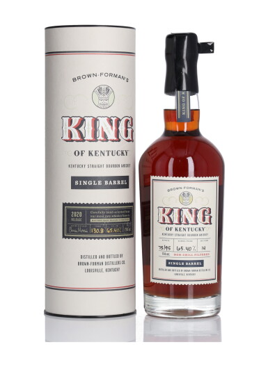 View full screen - View 1 of Lot 443. King of Kentucky Single Barrel 14 Year Old 65.4 abv 2006 (1 BT 75cl).