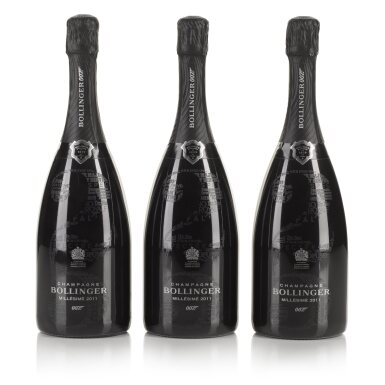 View full screen - View 1 of Lot 162. Bollinger 007 Limited Edition 2011 (3 BT).