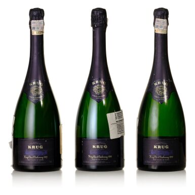 View full screen - View 1 of Lot 75. Krug, Clos d'Ambonnay 1996 (6 BT).